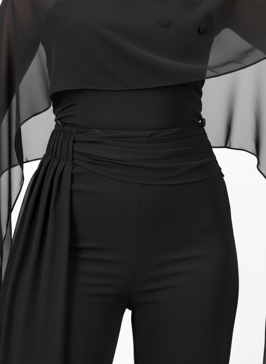 Noir Jumpsuit - Editorial 3