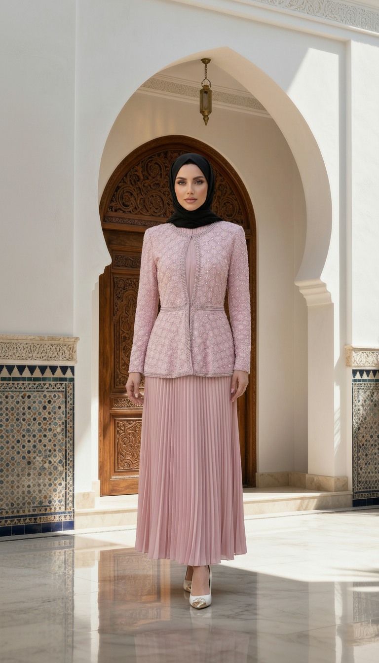 Rose Petal Ensemble - Editorial 1