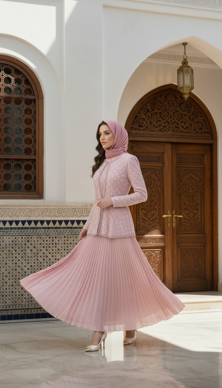 Rose Petal Ensemble - Editorial 4