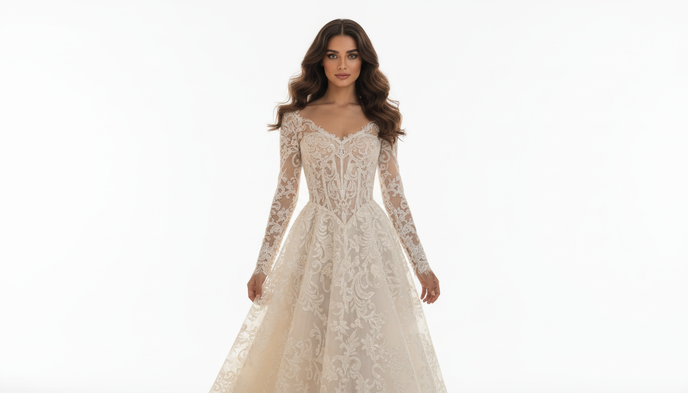 Ethereal Lace Gown - Editorial 2