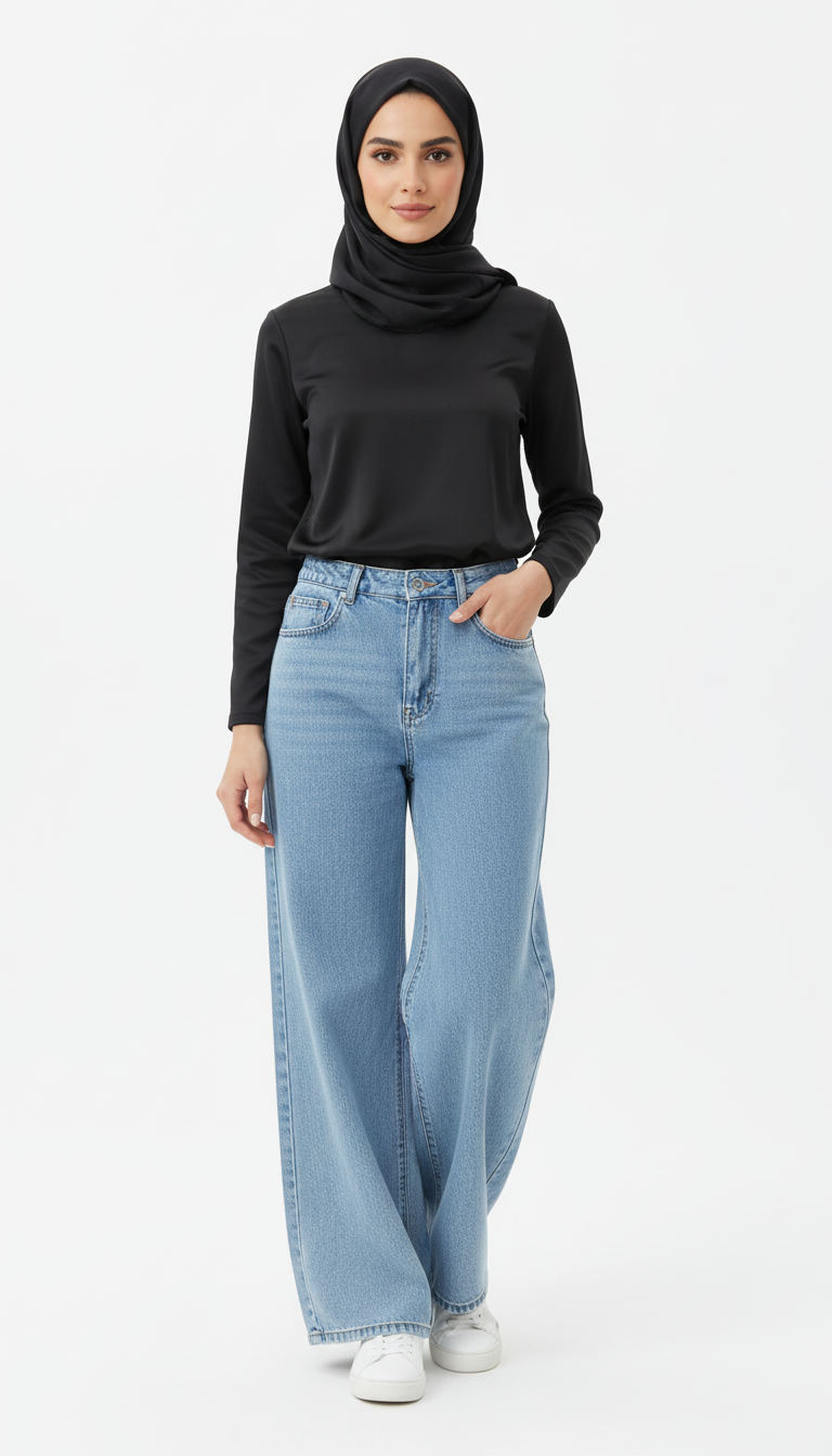 Classic Denim Jeans - Editorial 1