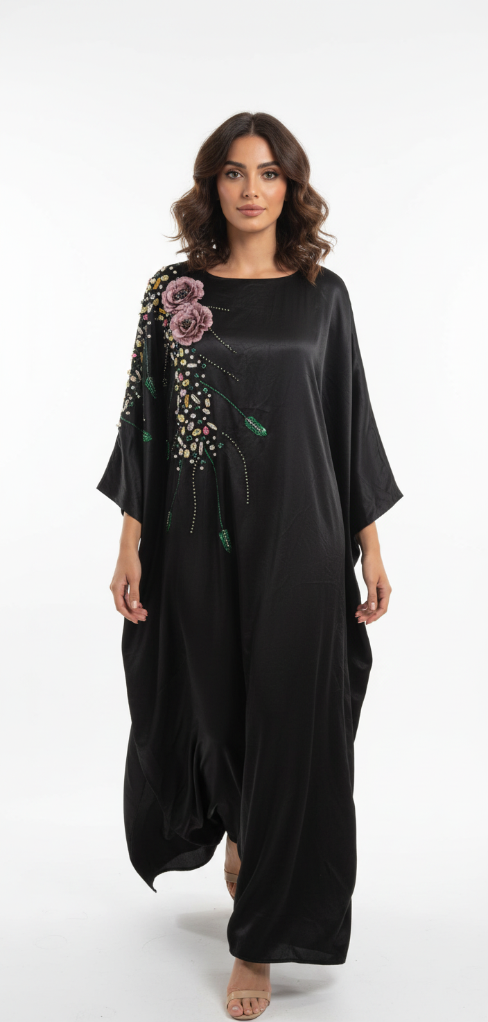 Floral Gem Abaya - Editorial 2