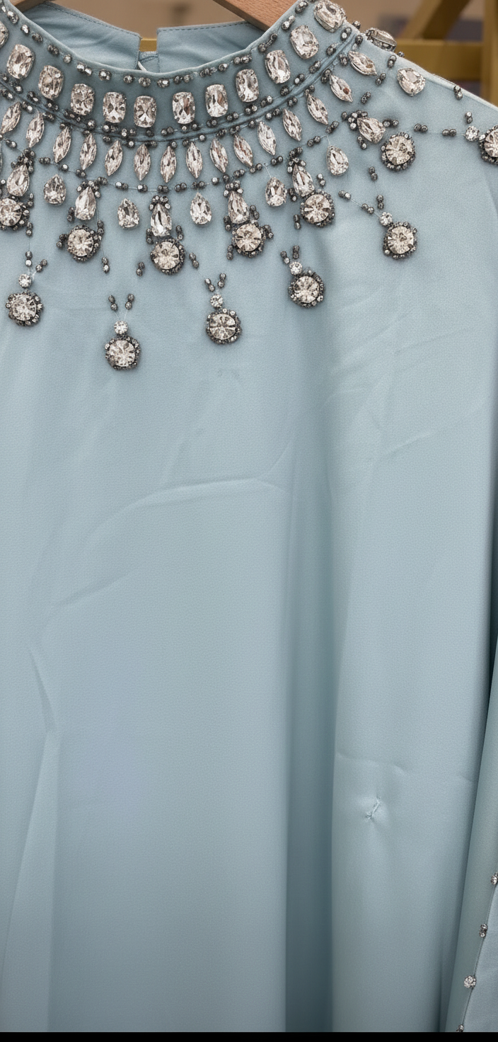 Sky Jewel Abaya - Editorial 3