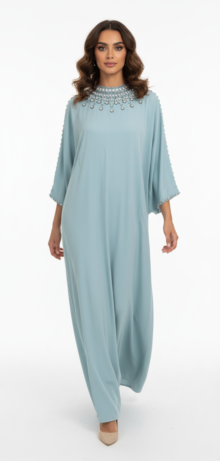 Sky Jewel Abaya - Editorial 2