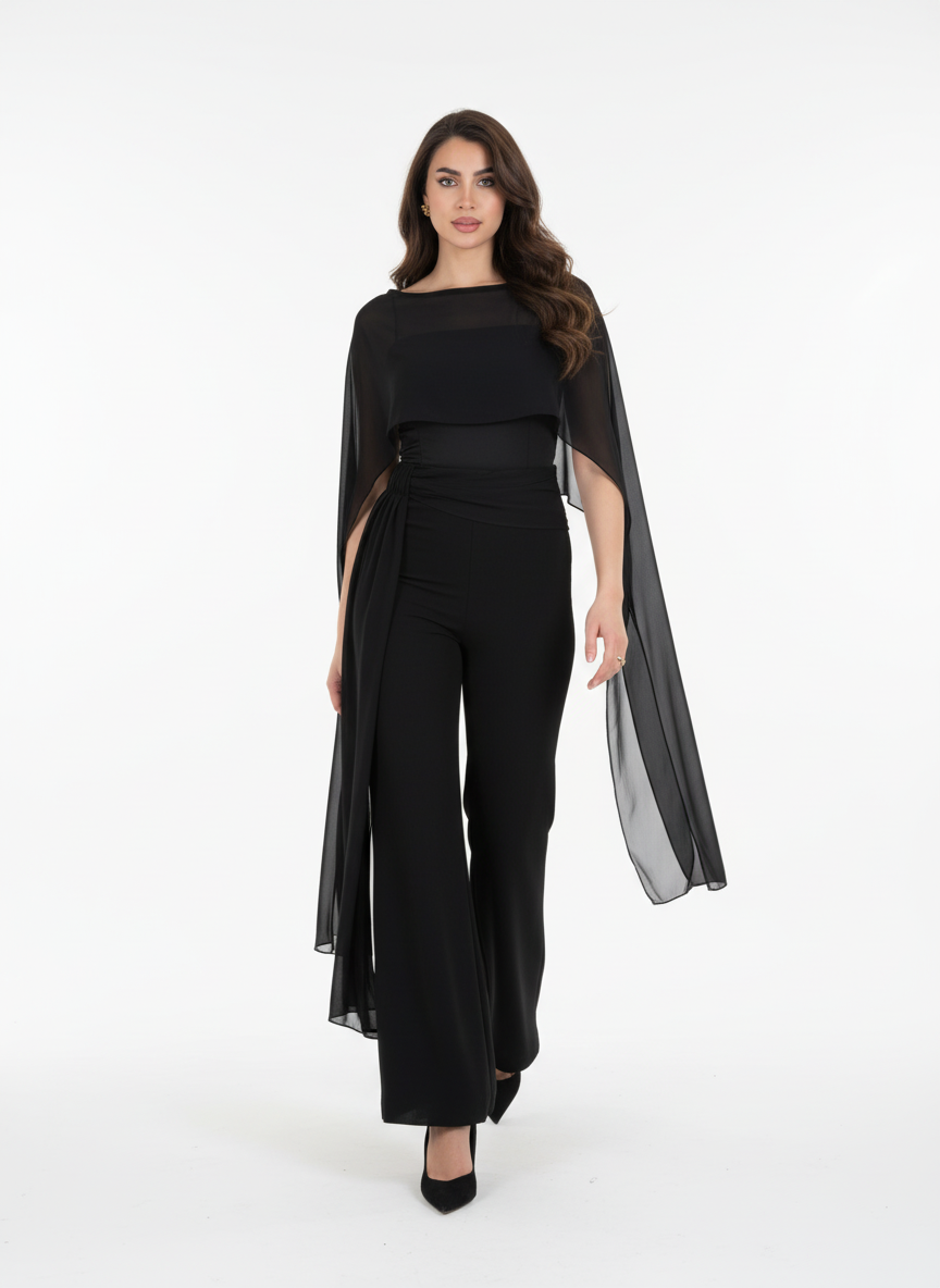 Noir Jumpsuit - Editorial 2